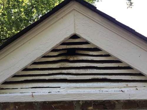 Rodent proof gable vents in Destin